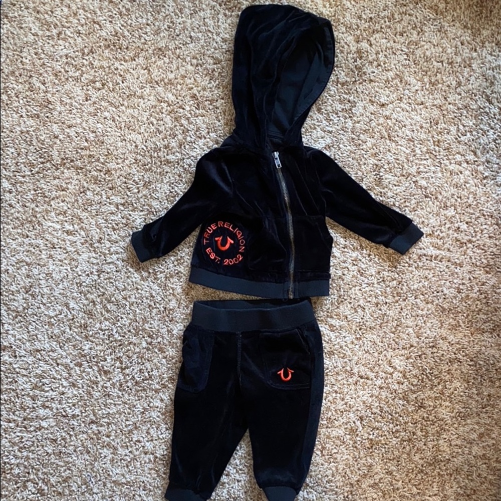 Velour True Religion Track Suit